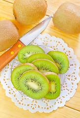 Image showing fresh kiwi