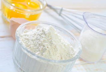 Image showing ingredients for dough