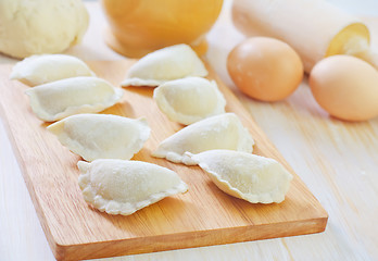 Image showing raw dumpling