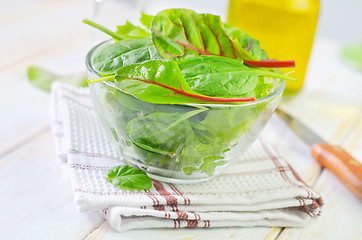 Image showing fresh salad