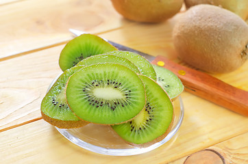 Image showing fresh kiwi