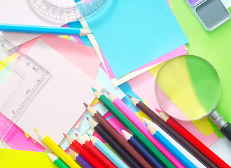 Image showing school supplies