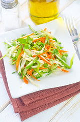 Image showing fresh salad with vegetable