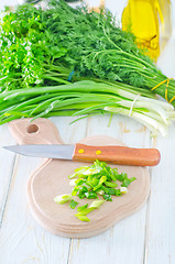 Image showing fresh greens