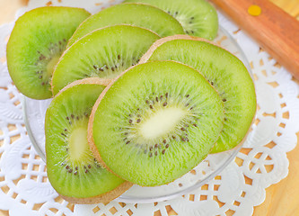 Image showing fresh kiwi