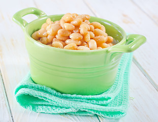 Image showing white beans