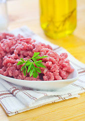 Image showing minced meat