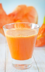 Image showing pumpkin juice