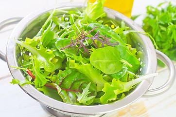 Image showing fresh salad