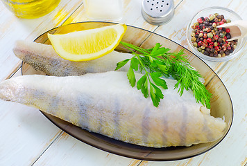 Image showing raw fish