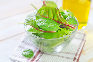 Image showing fresh salad