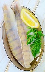 Image showing raw fish