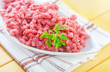 Image showing minced meat