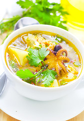 Image showing fresh soup