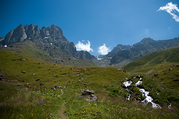 Image showing Hiking in Georgia Mountain