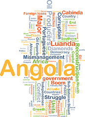 Image showing Angola background concept