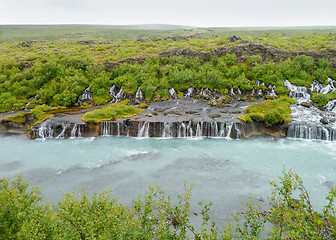 Image showing Hraunfossar