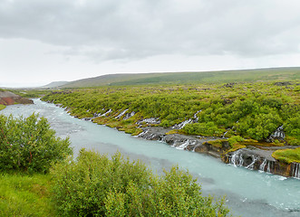 Image showing Hraunfossar