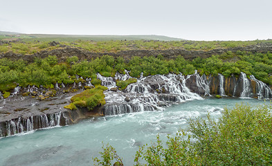 Image showing Hraunfossar