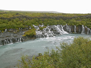 Image showing Hraunfossar