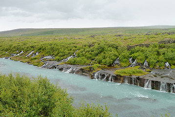 Image showing Hraunfossar