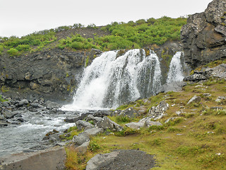 Image showing waterfall in Iceland