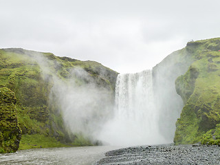 Image showing Skogafoss