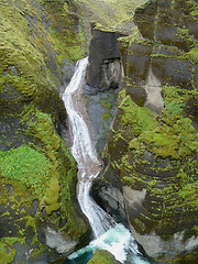 Image showing waterfall in Iceland