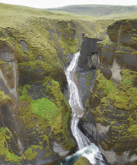 Image showing waterfall in Iceland