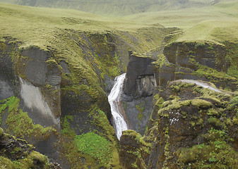 Image showing waterfall in Iceland