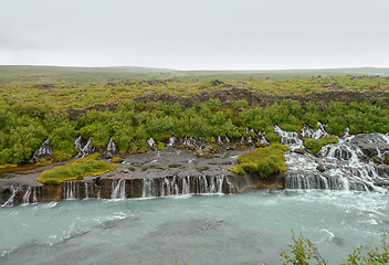 Image showing Hraunfossar