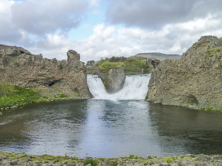 Image showing Hjalparfoss