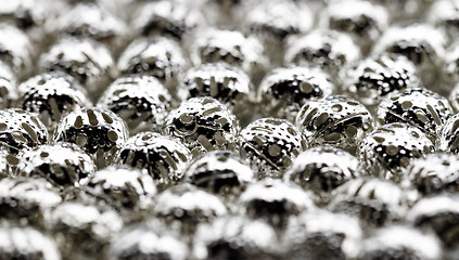 Image showing Metal beads