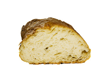 Image showing cut white bread 