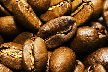 Image showing   roasted coffee