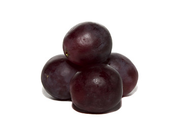 Image showing   dark grapes