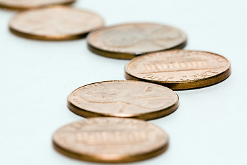 Image showing American coins