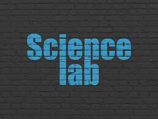 Image showing Science concept: Science Lab on wall background