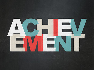 Image showing Studying concept: Achievement on School Board background