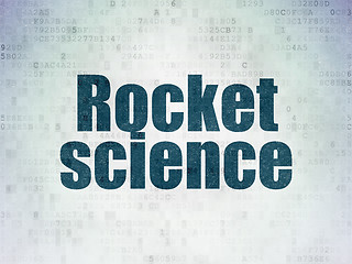Image showing Science concept: Rocket Science on Digital Paper background