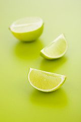 Image showing Lime halves
