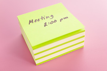 Image showing Sticky notes