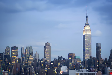 Image showing Empire State Building in Manhattan