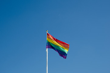 Image showing Rainbow flag