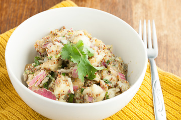 Image showing Bowl of Potato Salad