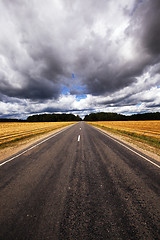 Image showing road. fall  