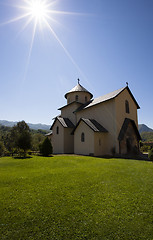 Image showing small monastery  