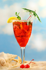 Image showing Cool summer drink