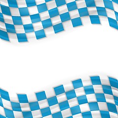 Image showing Oktoberfest abstract wavy bright background