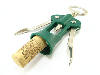 Image showing Green corkscrew